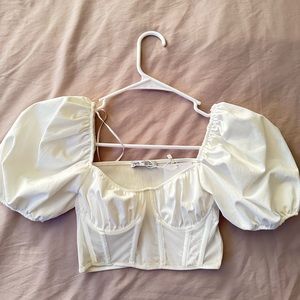 XS-Corset Brand new Zara. Cotton material